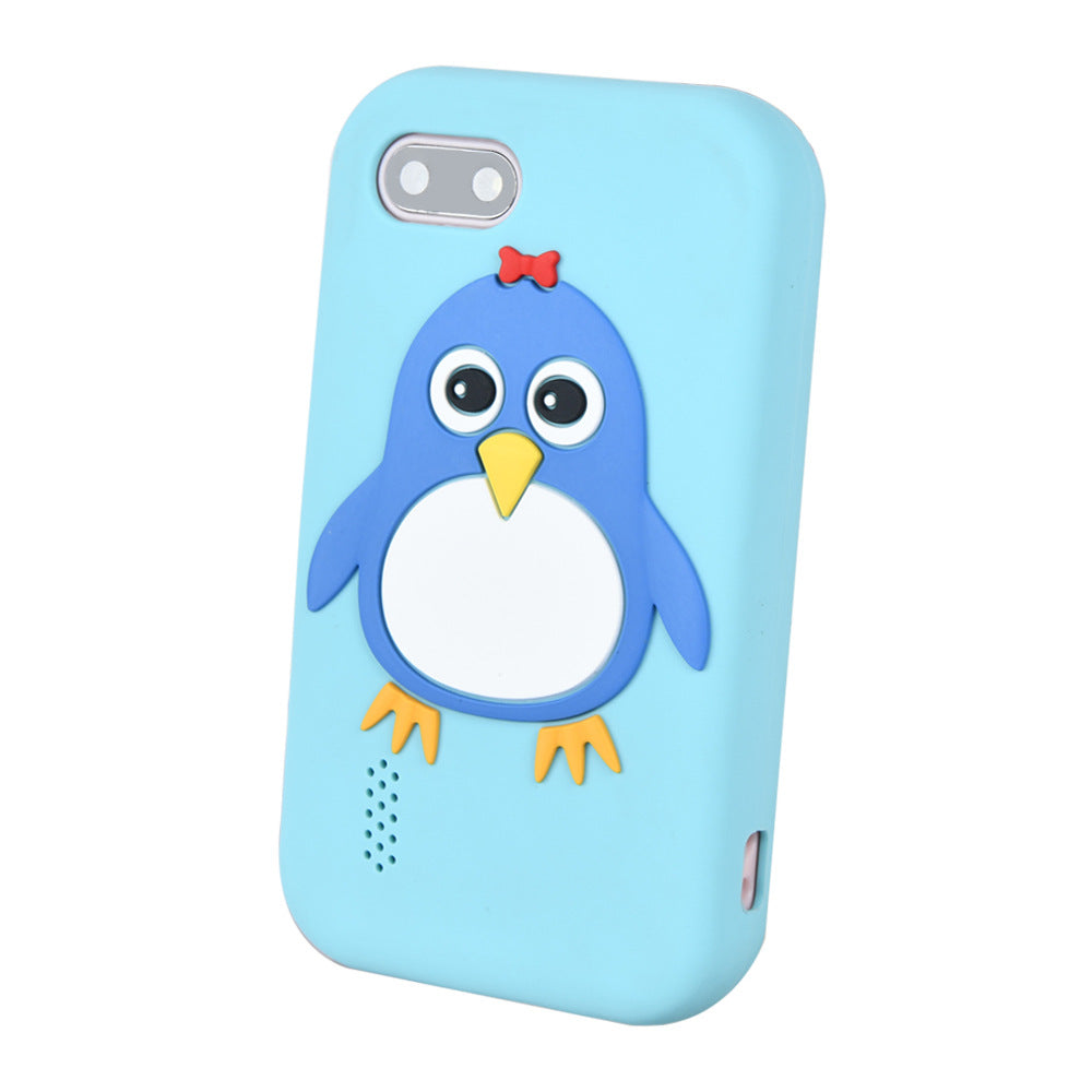Kindersmartphone Silikon-Pinguin-Spielzeug