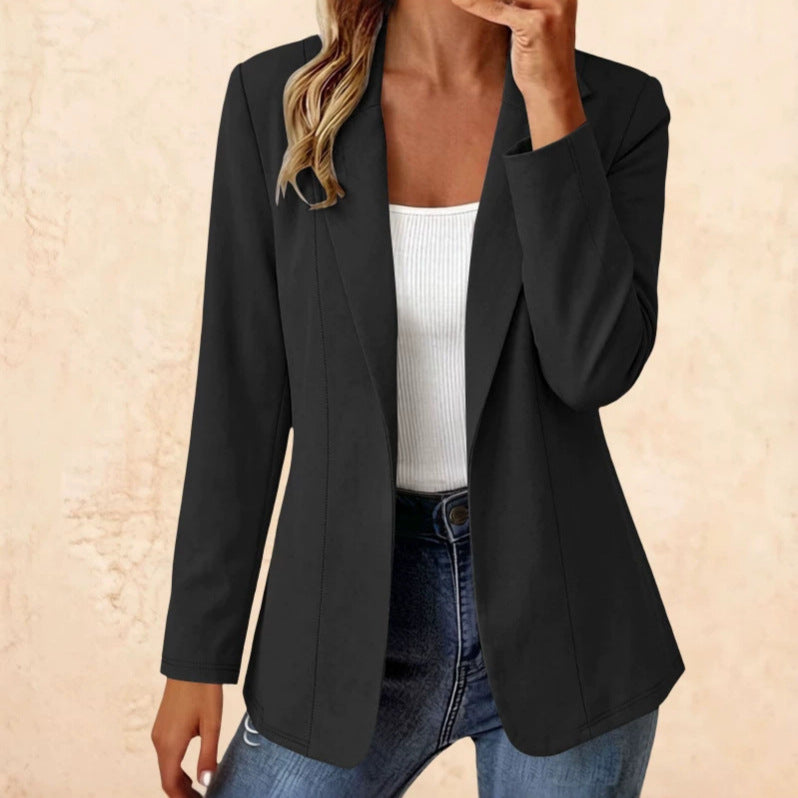 Long-Blazer «Milano» · uni, ohne Knöpfe (Damen)