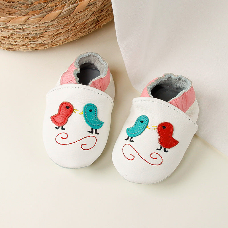 Lauflernschuhe aus Leder für Babys – Bild 6 | LuxeStyle