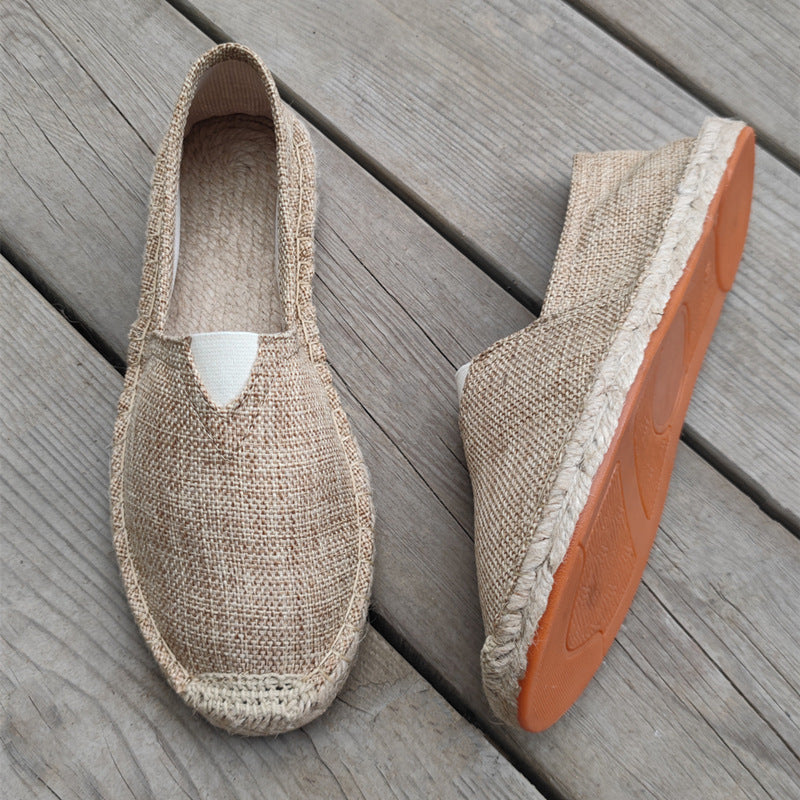 Atmungsaktive Leinen-Sneaker für Herren – Bild 11 | LuxeStyle
