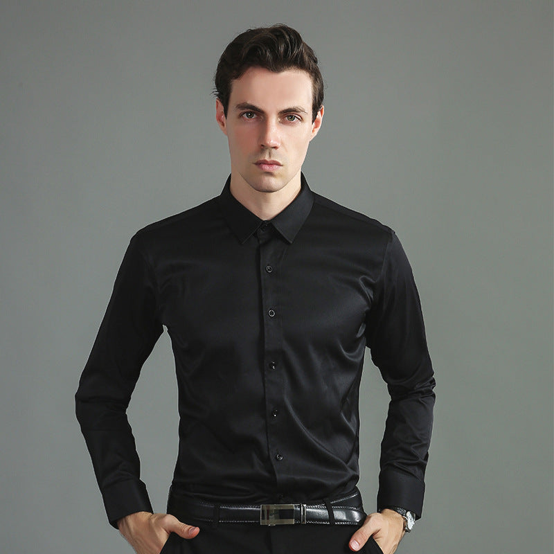 Business Hemd mit 4-Wege-Stretch – Bild 11 | LuxeStyle