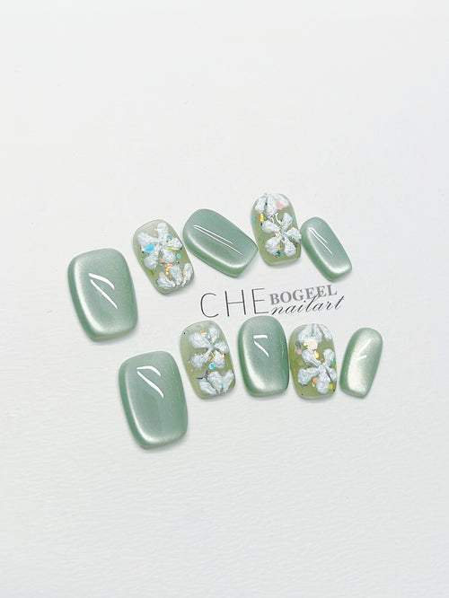 3D-Blumen Nagelaufkleber – Bild 1 | LuxeStyle