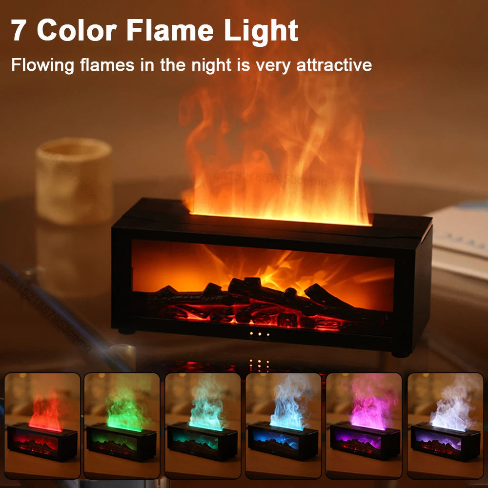 New Flame Aroma Diffuser mit Flammeneffekt