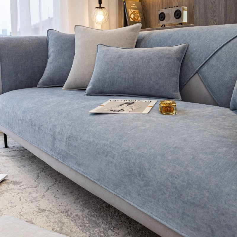 Chenille-Sofakissen – Bild 7 | LuxeStyle
