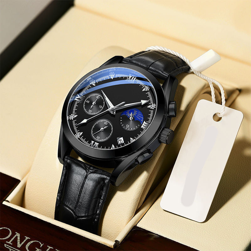 Herren-Uhr mit Leuchtzeigern – Bild 13 | LuxeStyle