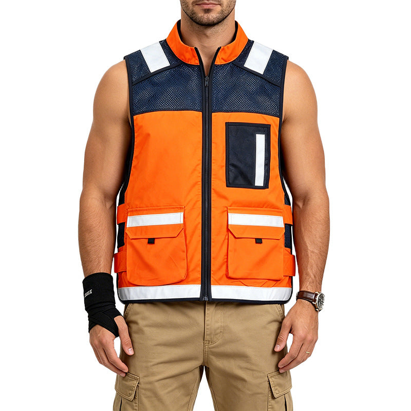 Taktische Outdoor Warnweste für Herren – Ansicht 5
