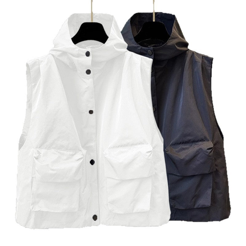 Herren Cardigan mit Kapuze