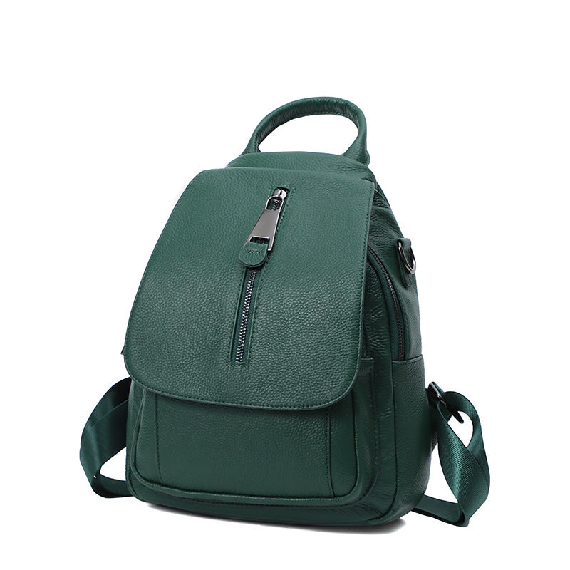 Anti-Diebstahl Lederrucksack für Damen – Bild 14 | LuxeStyle