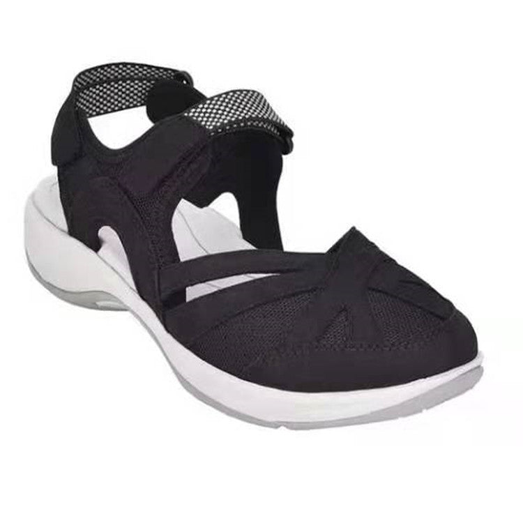 Sportliche Netz-Sandalen mit dicker Sohle – Bild 2 | LuxeStyle