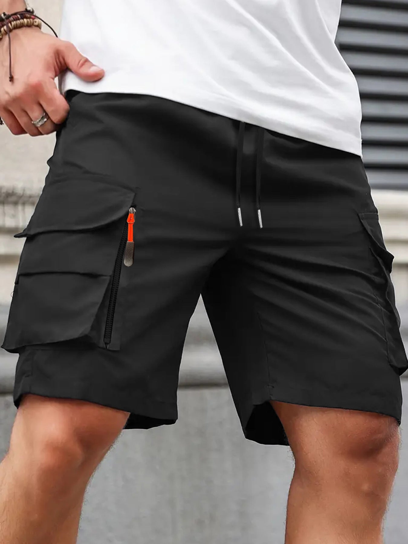 Leichte Cargo-Shorts