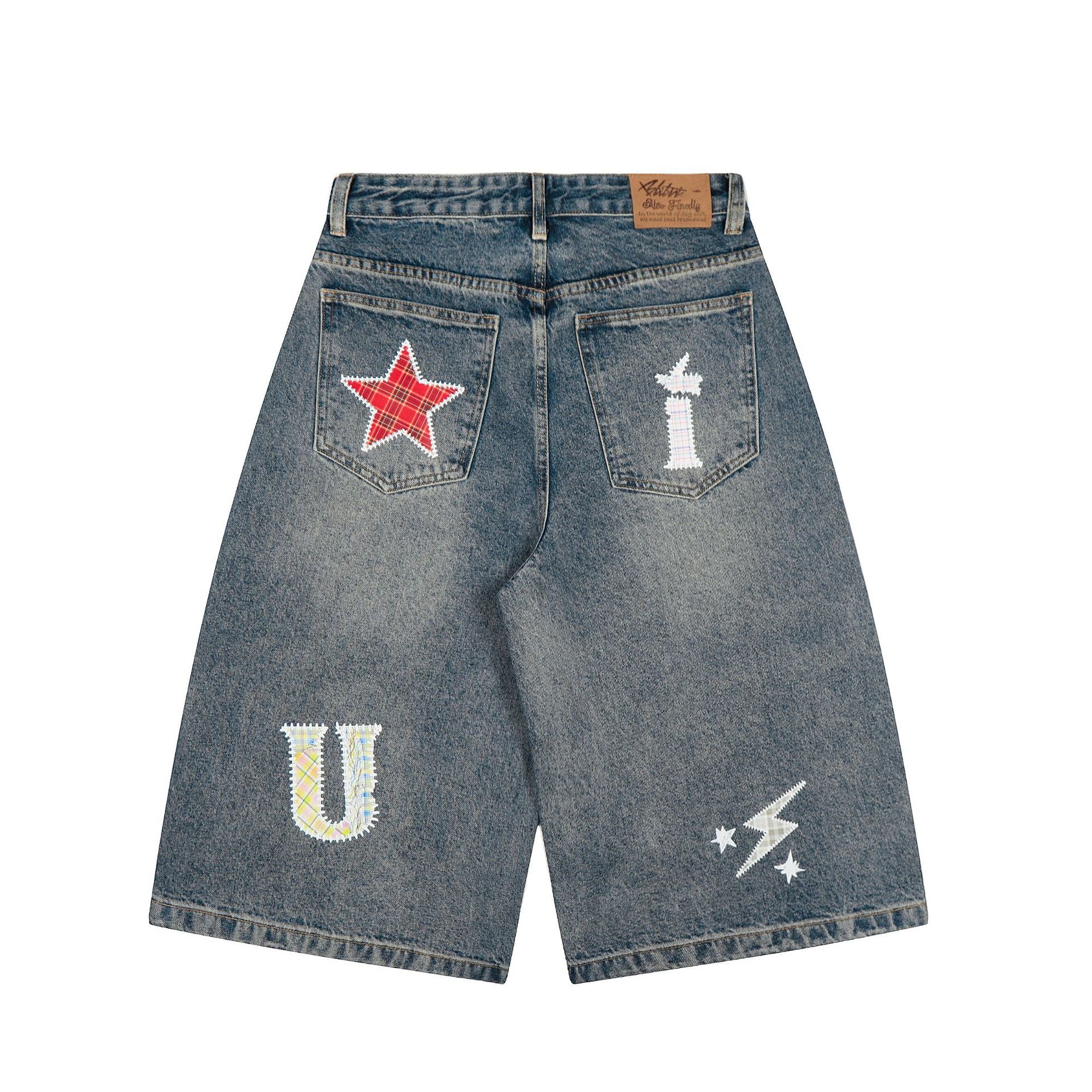 Retro-Kürzsch shorts Damen