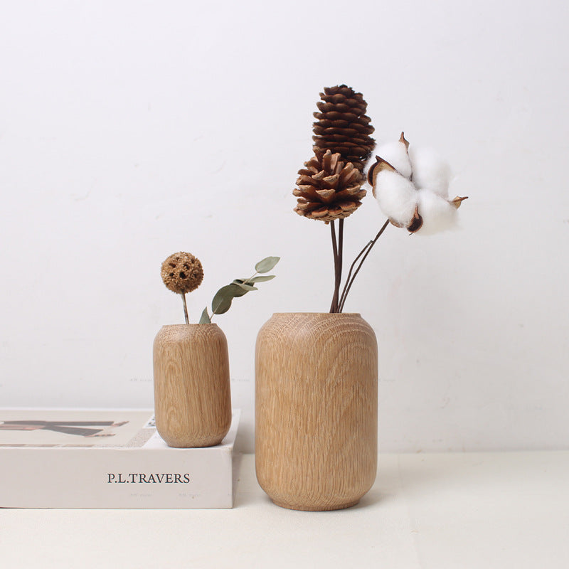 Holzblumentopf mit getrockneten Blumen – Bild 8 | LuxeStyle