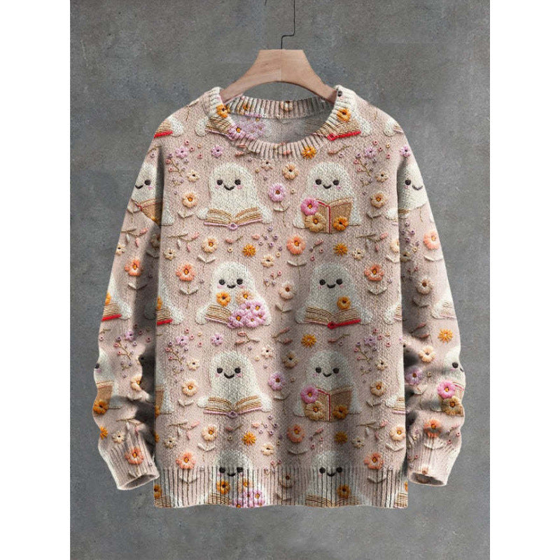 Herren-Sweatshirt mit Rundhals und Digitaldruck – Bild 7 | LuxeStyle