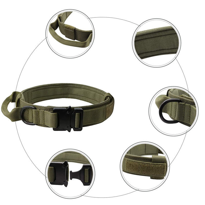 Personalisiertes taktisches Hundehalsband – Bild 7 | LuxeStyle