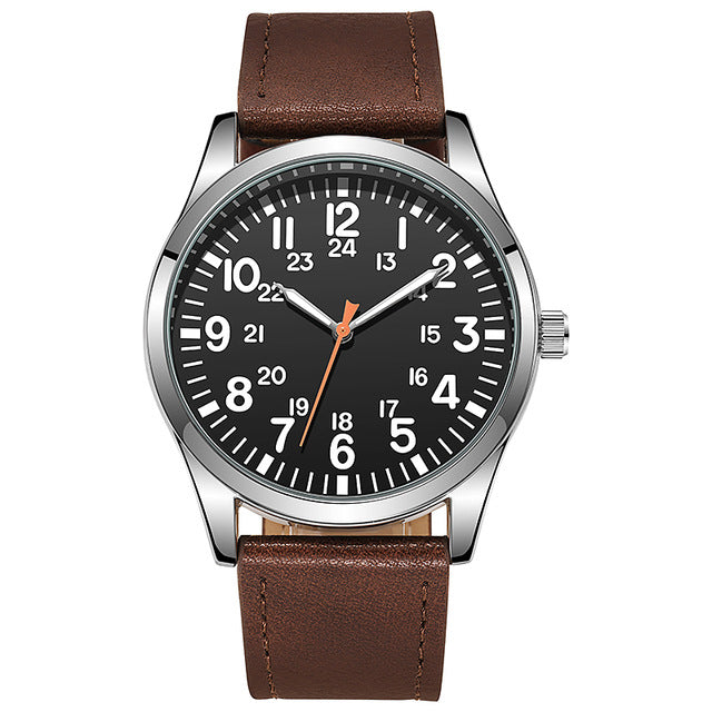 Air Force Field Stoffarmband 24-Stunden-Uhr – Bild 7 | LuxeStyle