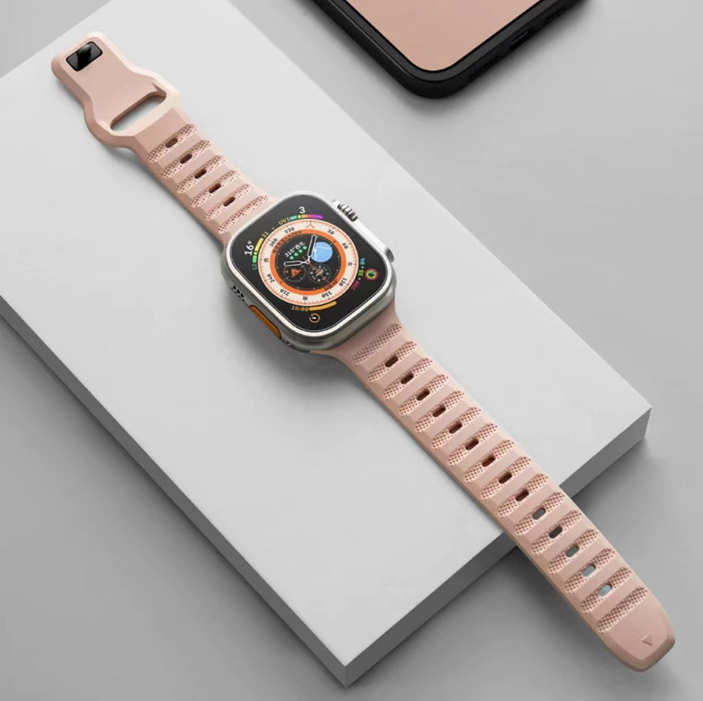 Fluoro-Kautschuk Armband für Smartwatches
