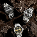 Herrenuhr mit Doppeldisplay und Edelstahlarmband – Bild 2 | LuxeStyle