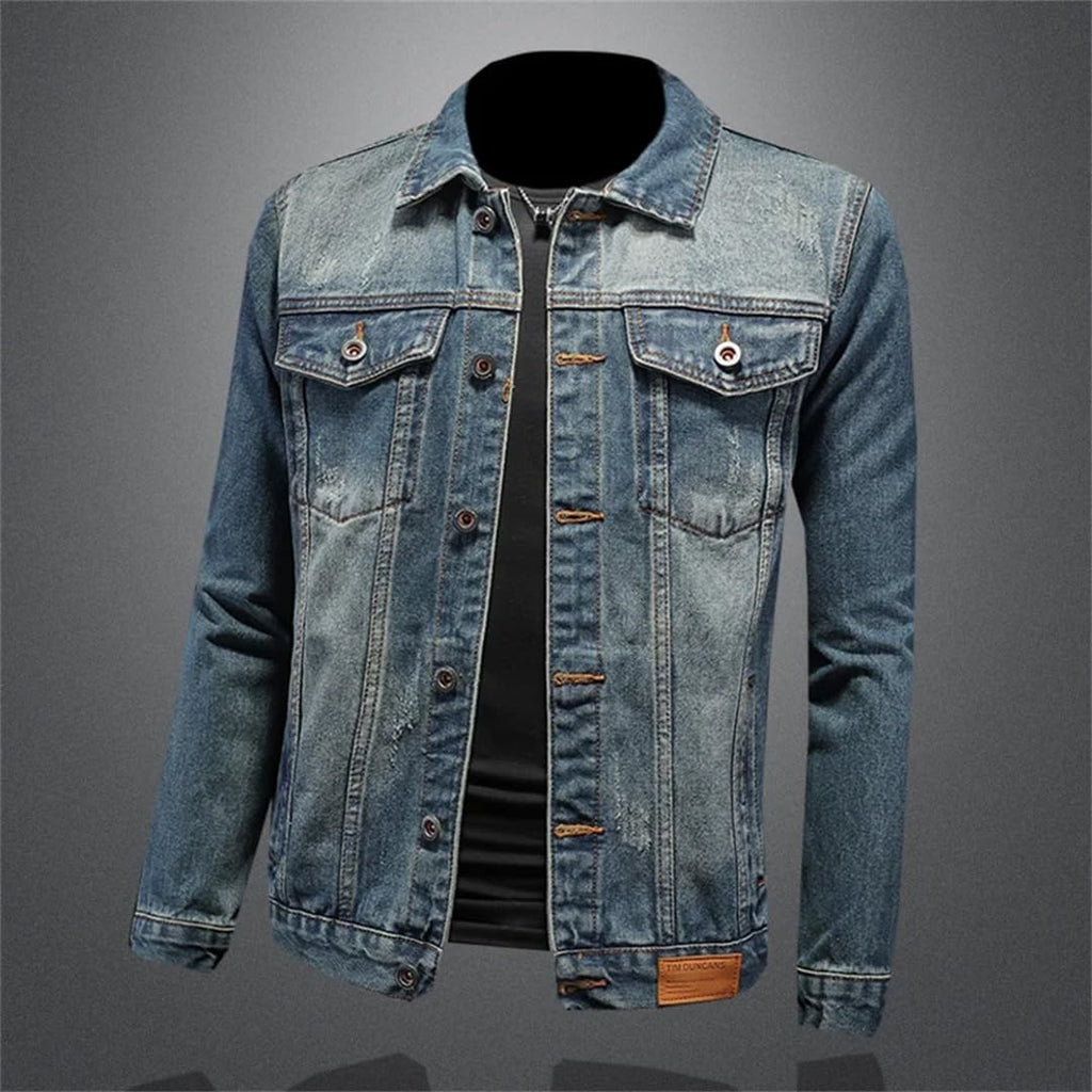 Taillierte Jeansjacke für Herren – Y098S – Ansicht 5