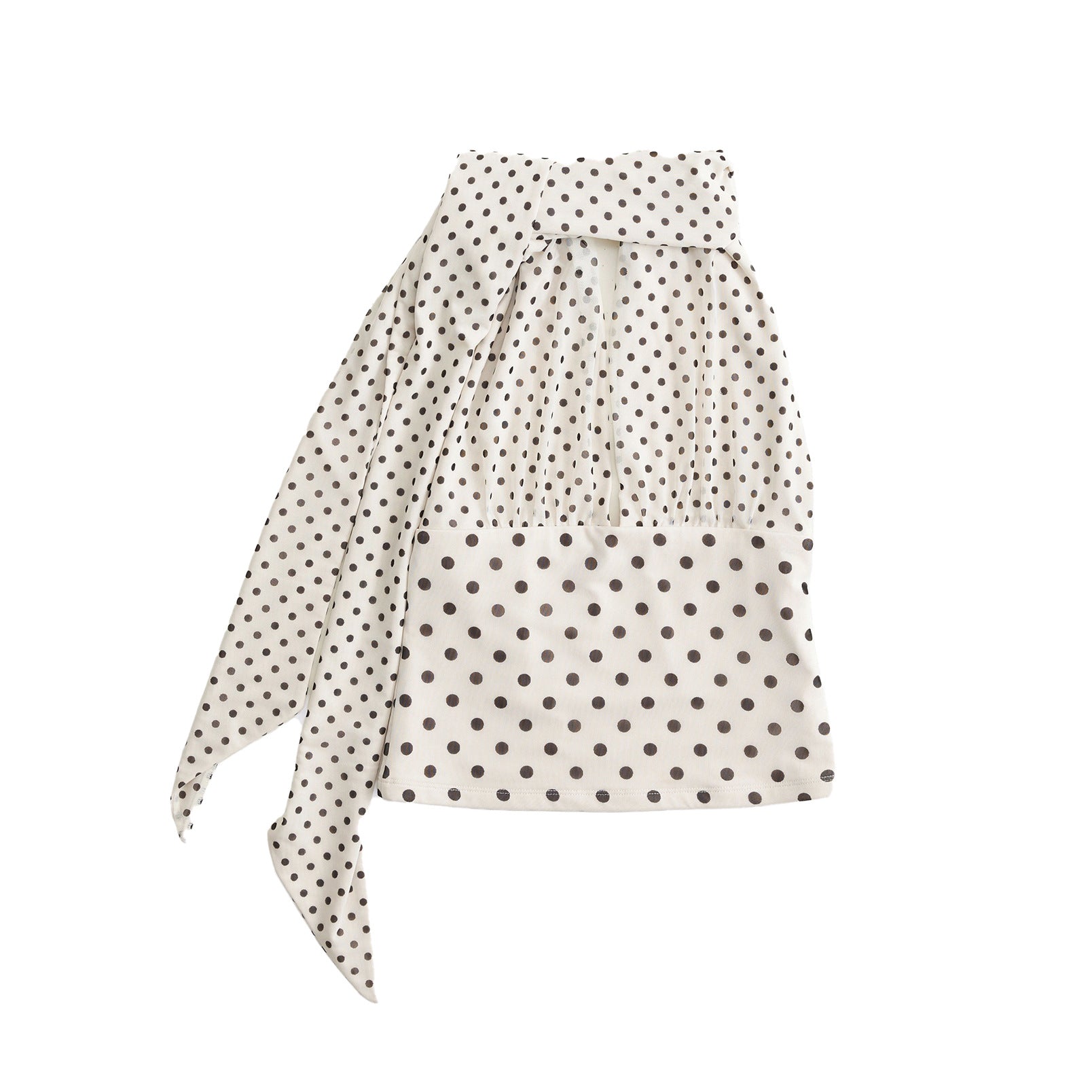 Retro Polka-Dot Halter Top für Damen