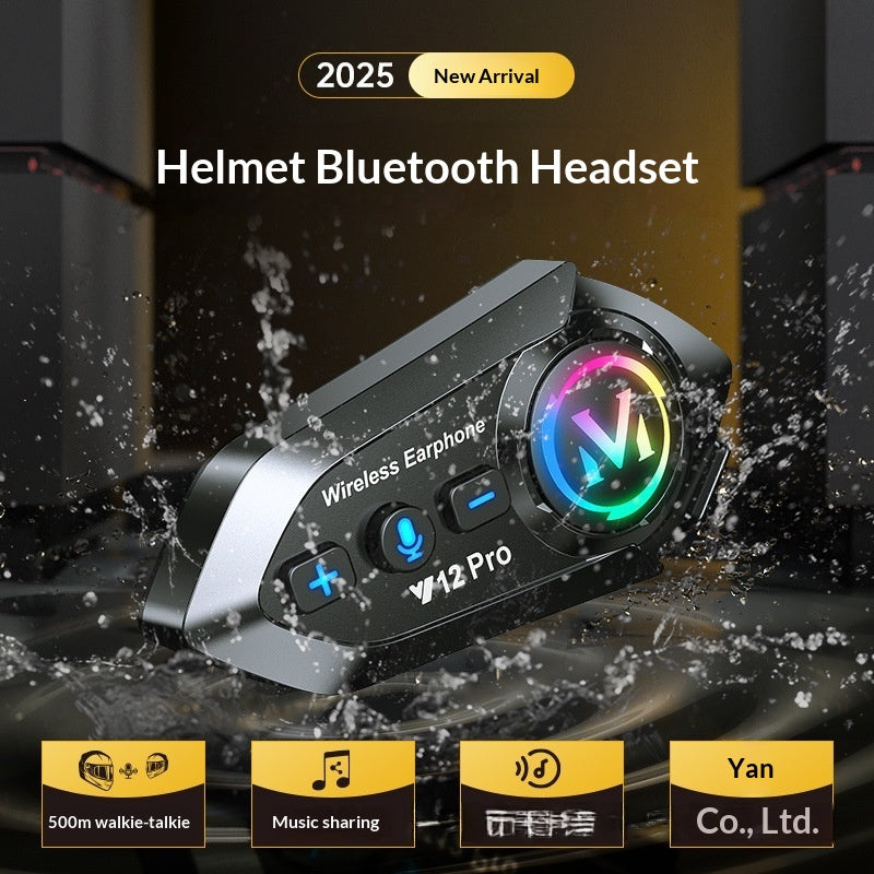 Motorradhelm-Headset mit Geräuschunterdrückung