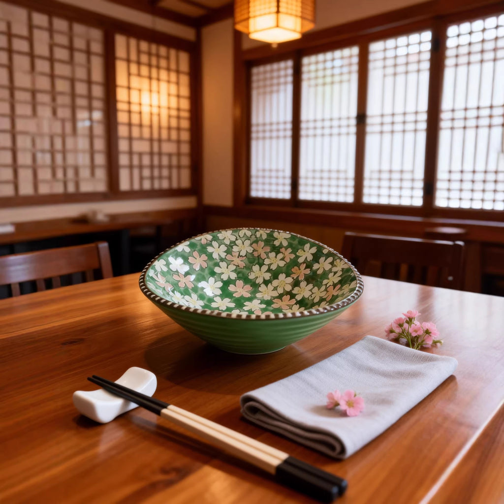 Japanische Keramikschale, Unterglasur-Design – Bild 5 | LuxeStyle