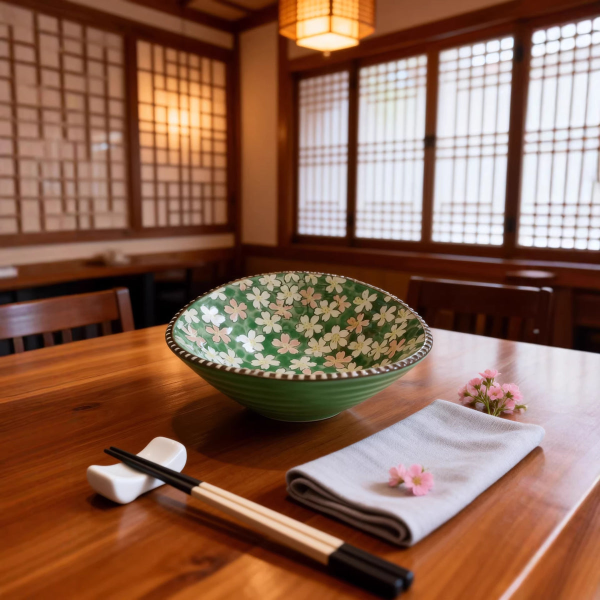 Japanische Keramikschale, Unterglasur-Design – Bild 5 | LuxeStyle