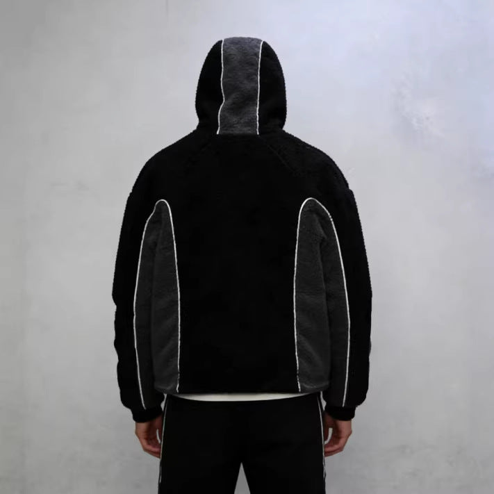 Y2K Fleece Hoodie für Herren