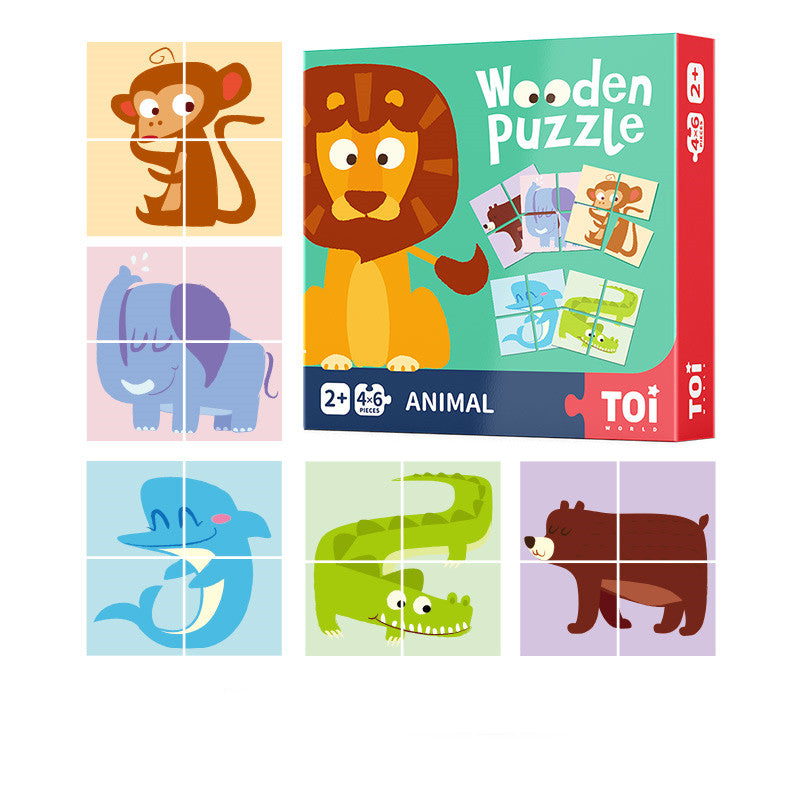 Holzpuzzle für Kinder – 24 Teile – Bild 6 | LuxeStyle