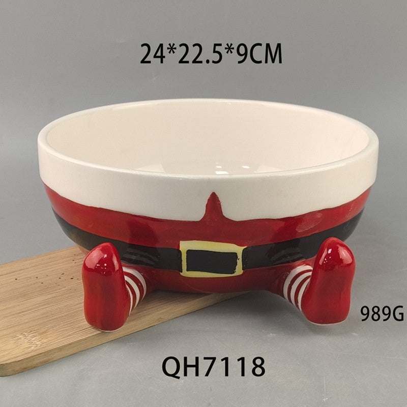 Weihnachtliche Keramikschale – Bild 4 | LuxeStyle