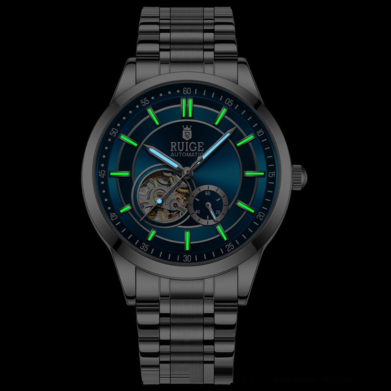 Herren-Armbanduhr, wasserdicht, leuchtend