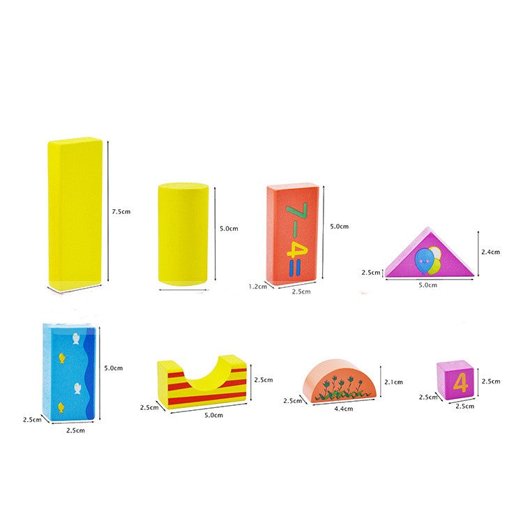 Holzbausteine-Puzzle für Kleinkinder | LuxeStyle