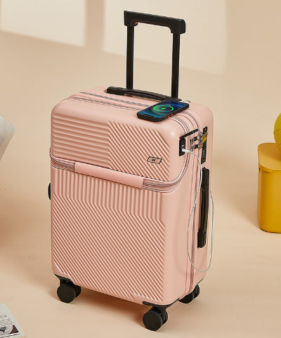 Reisegepäck mit USB-Anschluss