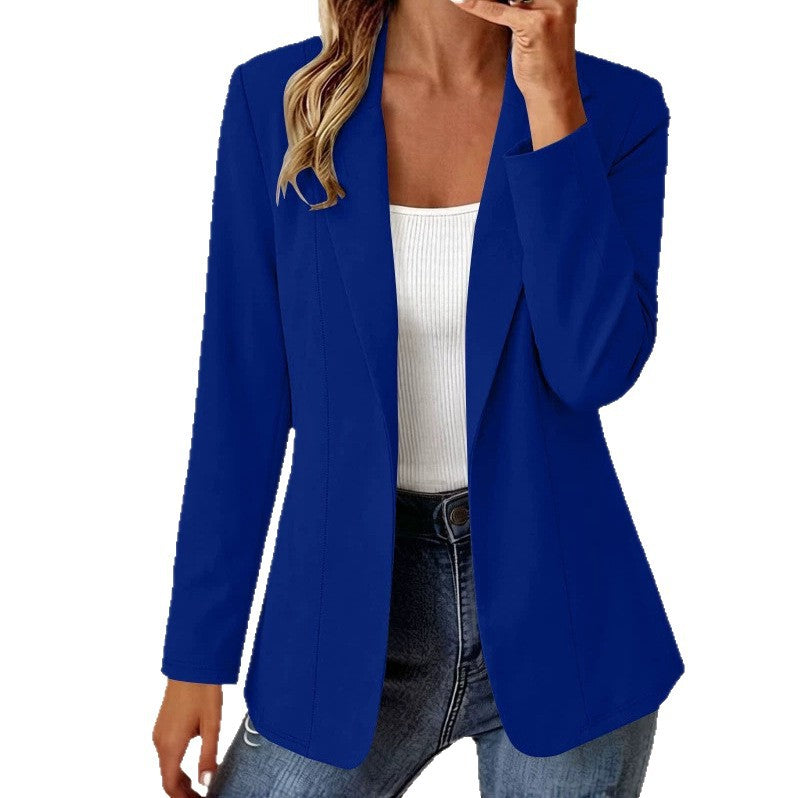 Long-Blazer «Milano» · uni, ohne Knöpfe (Damen)