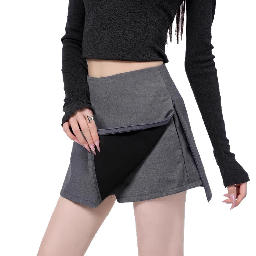 High-Waist Jupe-Hose mit Seitenschlitz – Bild 8 | LuxeStyle