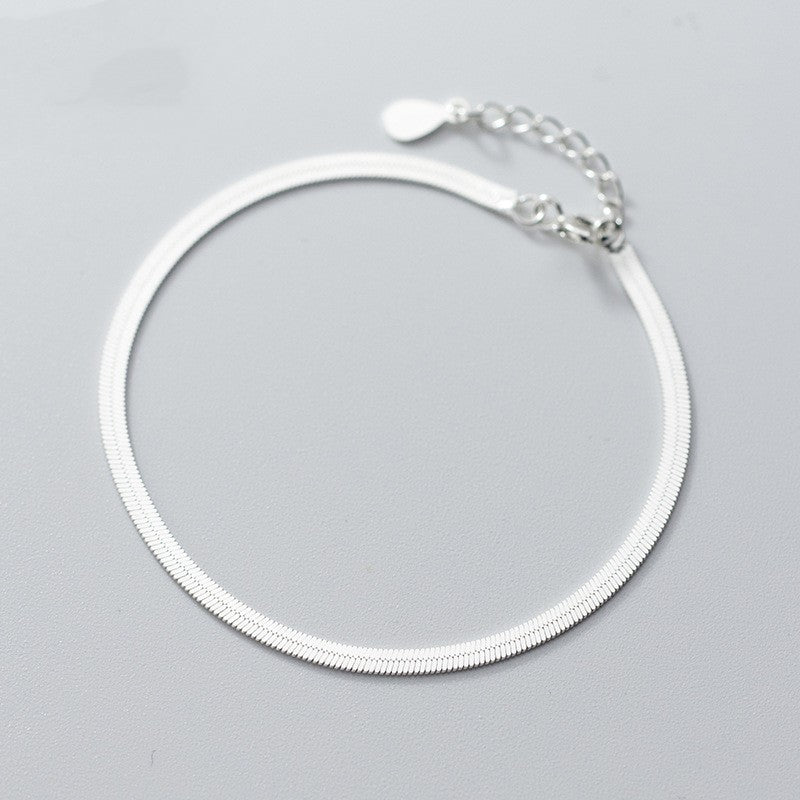 Schlankes Schlangenketten-Armband – Bild 2 | LuxeStyle