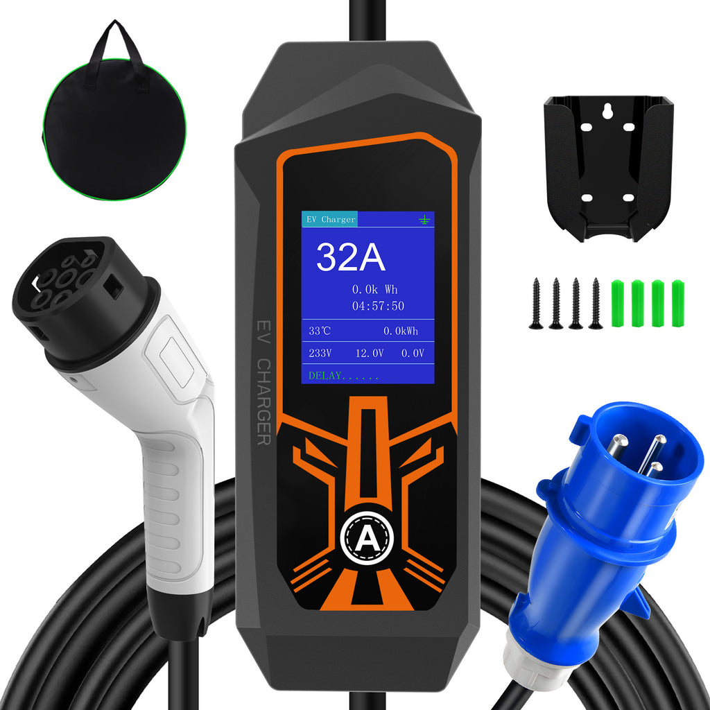 EV Ladebox mit Fahrzeug- und Haushaltsanschluss