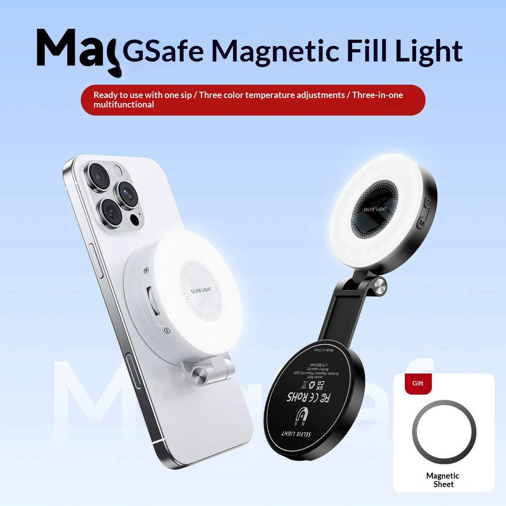 Magnetisches Selfie-Licht für Smartphones