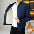 Winter Herren Fleece-gefütterte Jacke