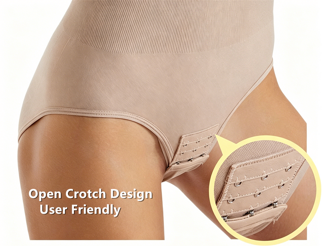 Nahtloser Body Shaper mit Bauchkontrolle