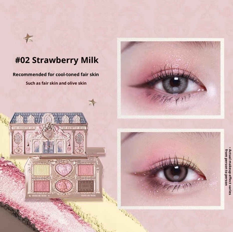 Süße Augenfarben Palette