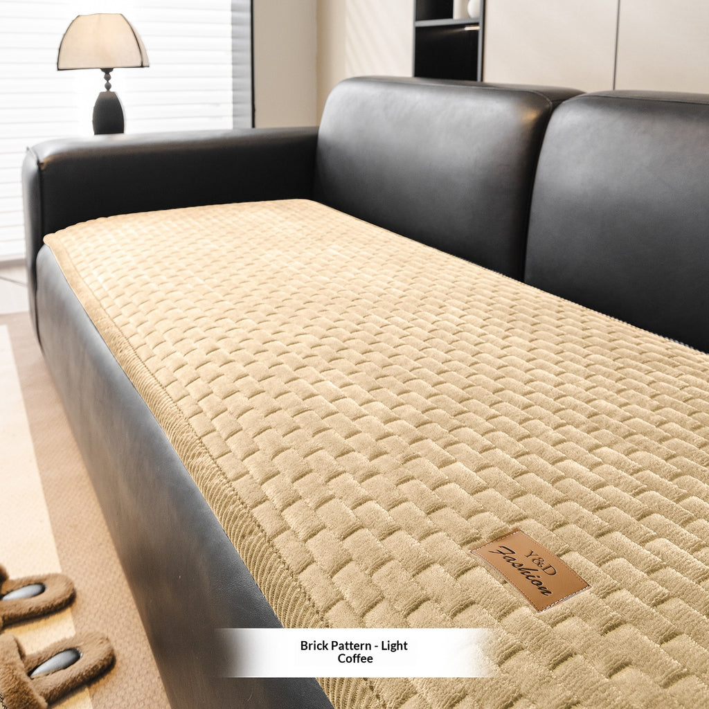 Rutschfeste Sofaauflage aus Kurzflor