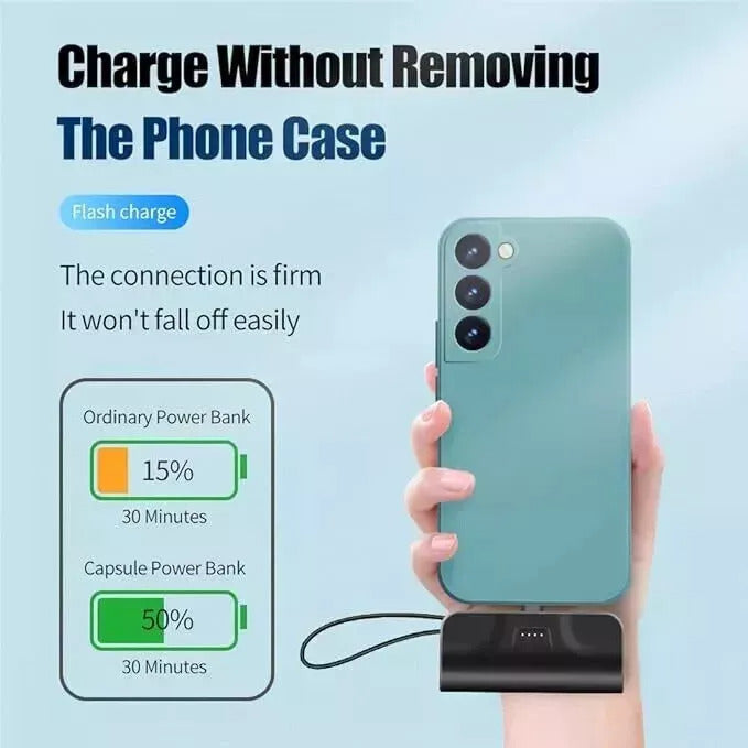 Mini Powerbank 5000mAh mit 20W Fast Charge