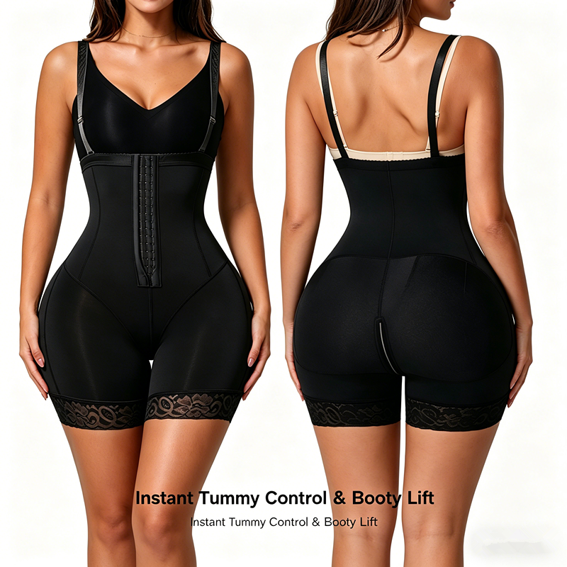 Nahtloser Bodysuit mit Bauchkontrolle