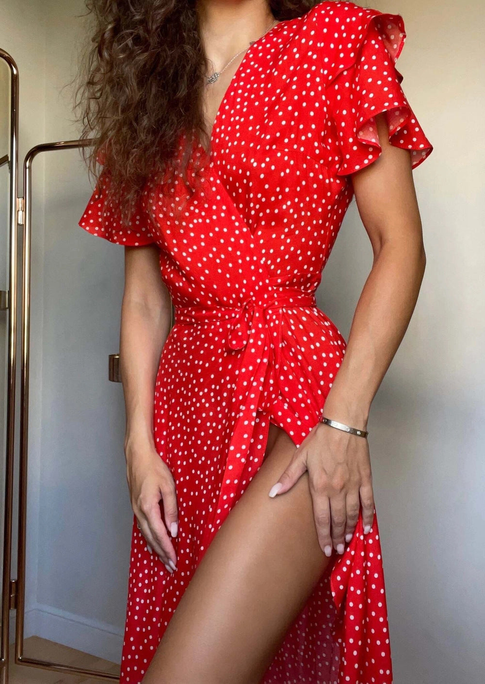 Roter Polka-Dot Rock – Bild 3 | LuxeStyle