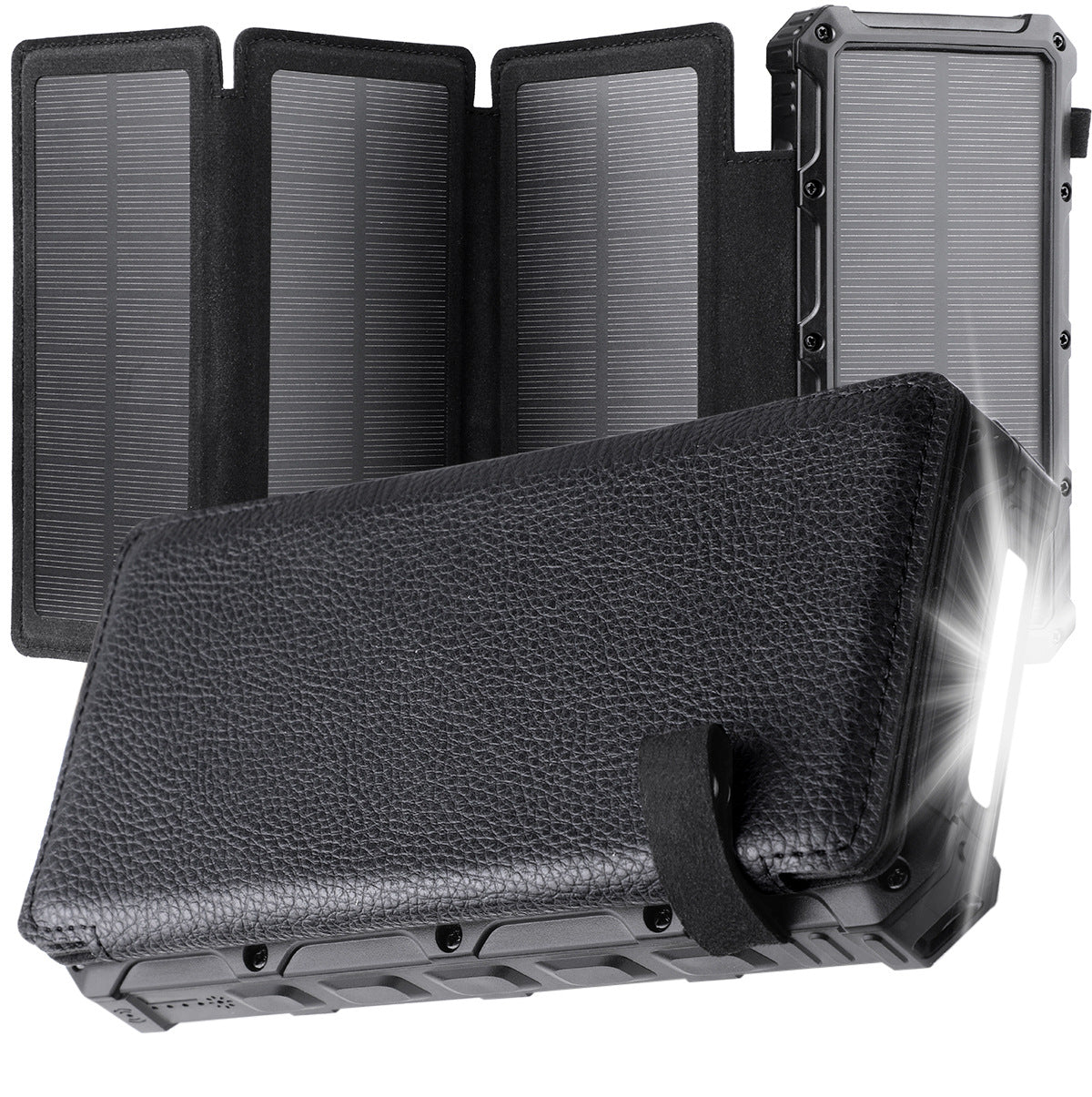 20’000mAh Solar Powerbank mit Wireless Charging