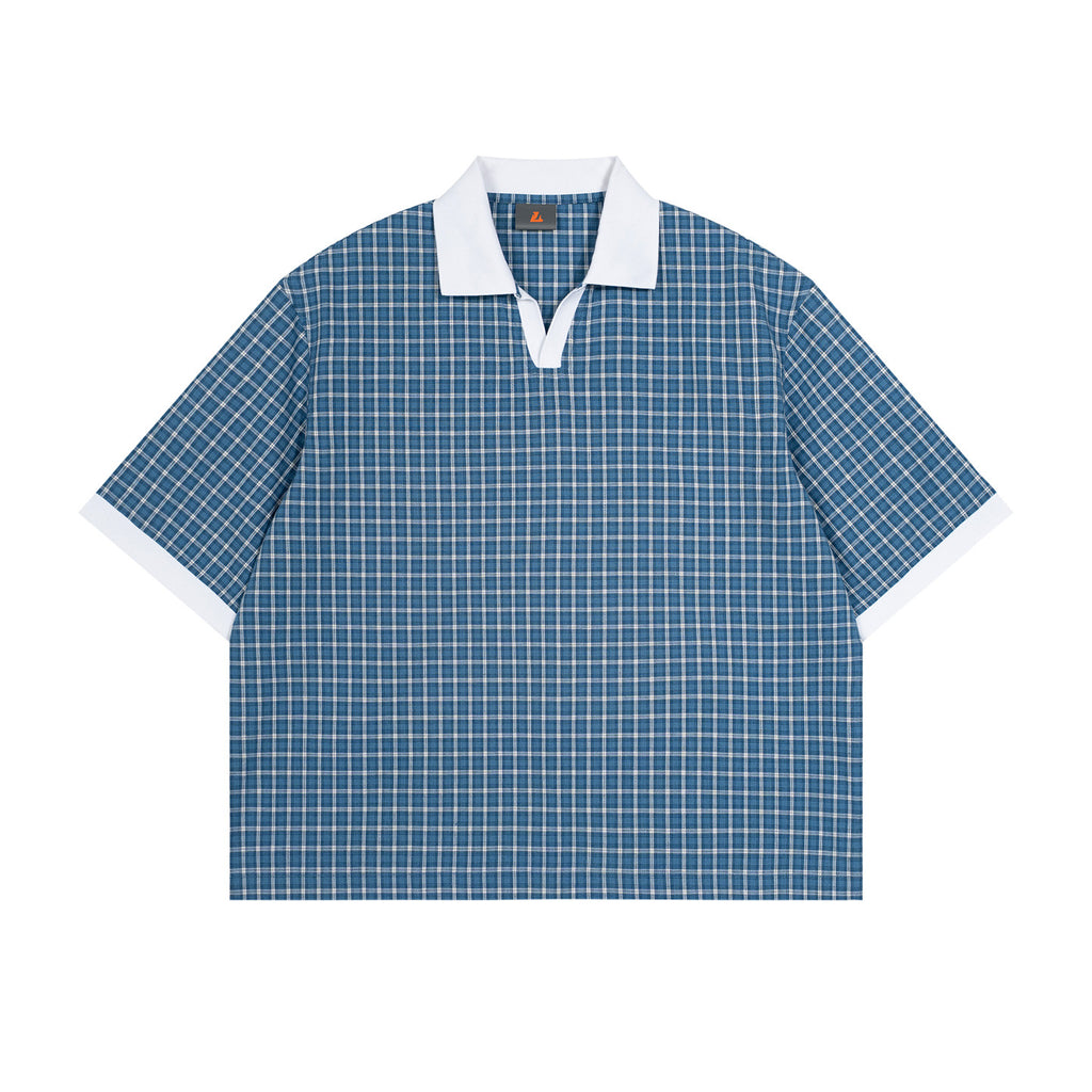 Sommer-Hemd mit Karo-Muster