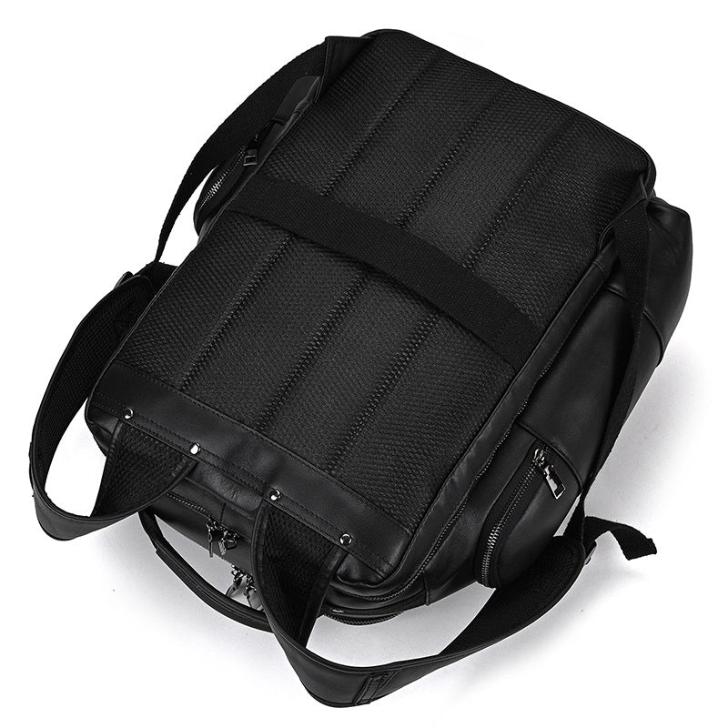 Crazy Horse Leder Multifunktionsrucksack – Bild 4 | LuxeStyle