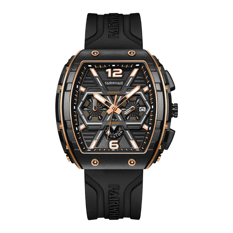 Herren Multifunktions-Quarzuhr – Bild 2 | LuxeStyle