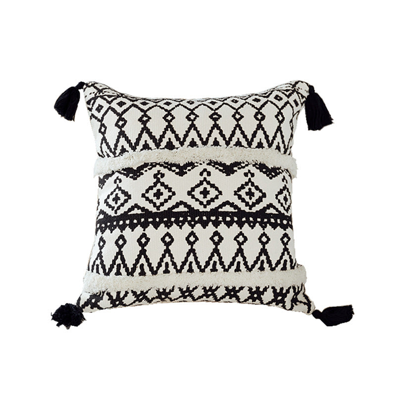 Marokkanisches Kissen mit Quasten – Bild 5 | LuxeStyle