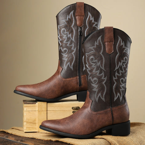 Retro High Leg Boots für Herren